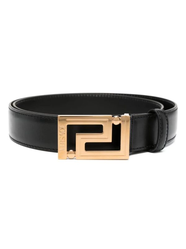 Versace  Greca Goddess leather belt