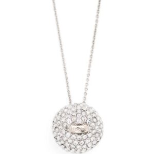 Versace  crystal-sphere Medusa necklace