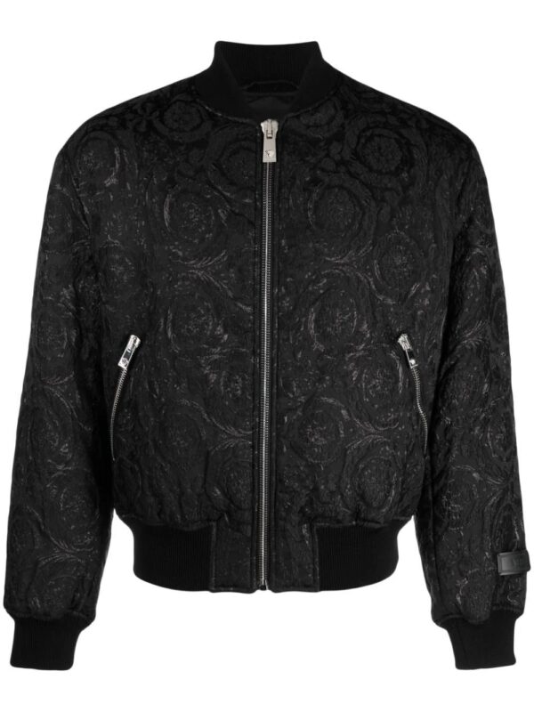 Versace  Baroque Cloquet bomber jacket