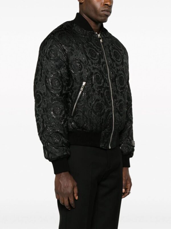 Versace  Baroque Cloquet bomber jacket - Image 3