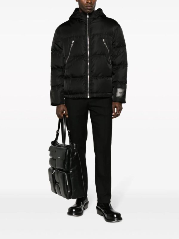 Versace  zip-detail puffer jacket - Image 2