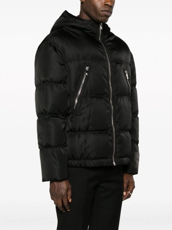 Versace  zip-detail puffer jacket - Image 3