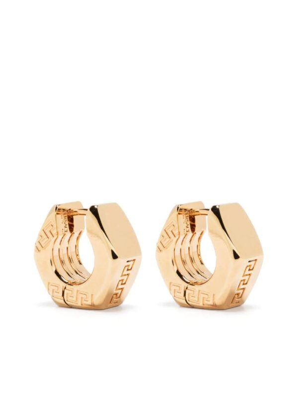 Versace  Nuts & Bolts Greca earrings