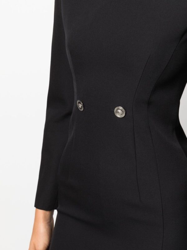 Versace Hourglass grain-de-poudre minidress - Image 4