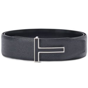 TOM FORD  logo-buckle leather belt