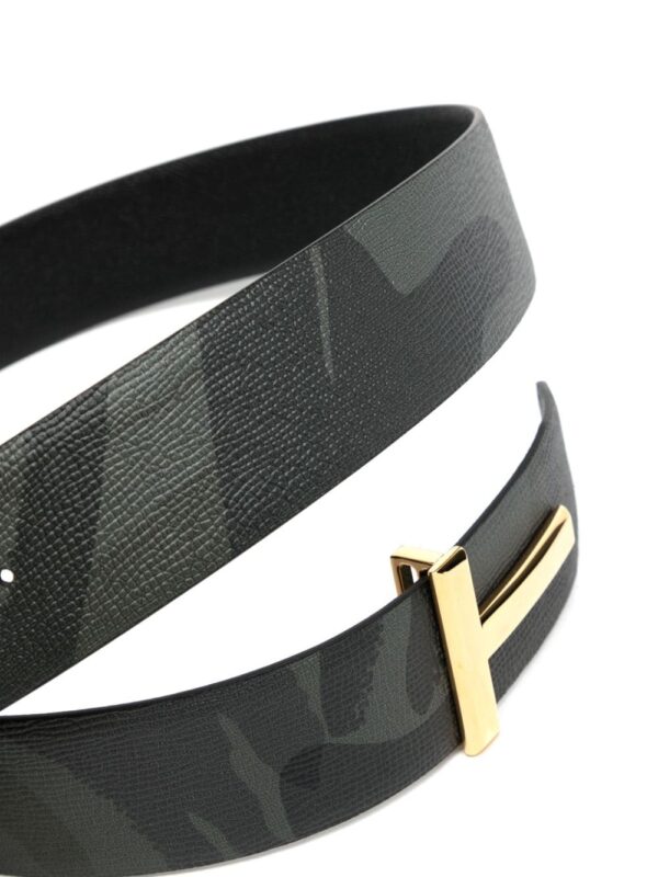 Louis Vuitton T Icon camouflage-print leather belt - Image 2