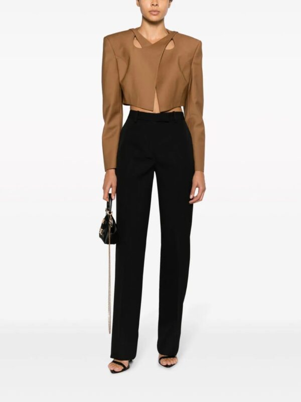 Versace  virgin-wool tailored trousers - Image 2
