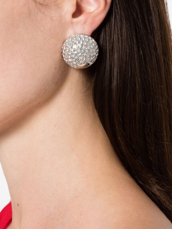 Versace  Sphere crystal earrings - Image 2