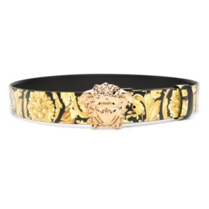 Versace  La Medusa reversible leather belt