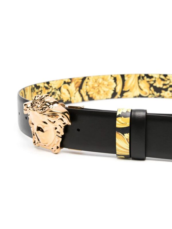 Versace  La Medusa reversible leather belt - Image 2