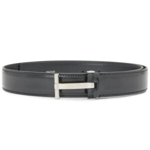 TOM FORD  T-buckle leather belt