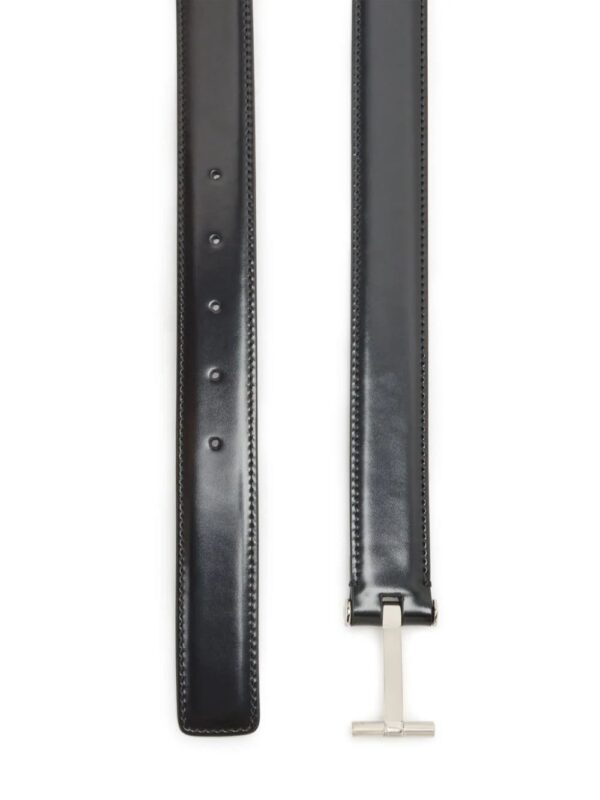 TOM FORD  T-buckle leather belt - Image 2