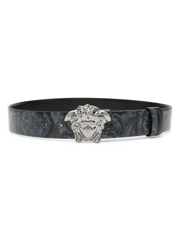 Versace  La Medusa reversible leather belt