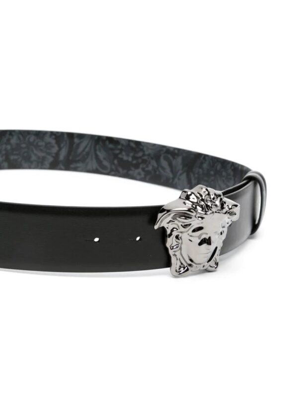 Versace  La Medusa reversible leather belt - Image 2