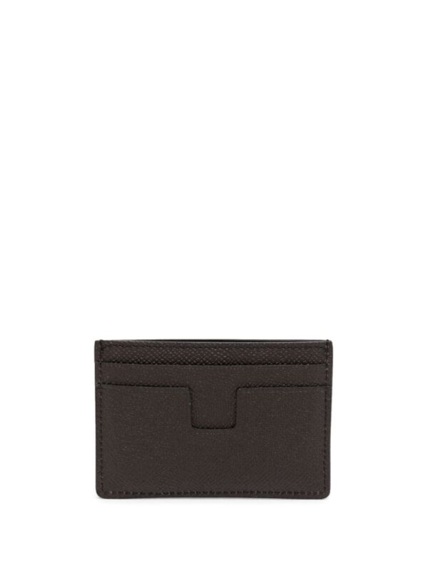 TOM FORD logo-plaque leather card holder - Image 2