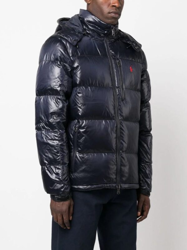 Polo Ralph Lauren  Polo Pony-embroidered hooded puffer jacket - Image 3