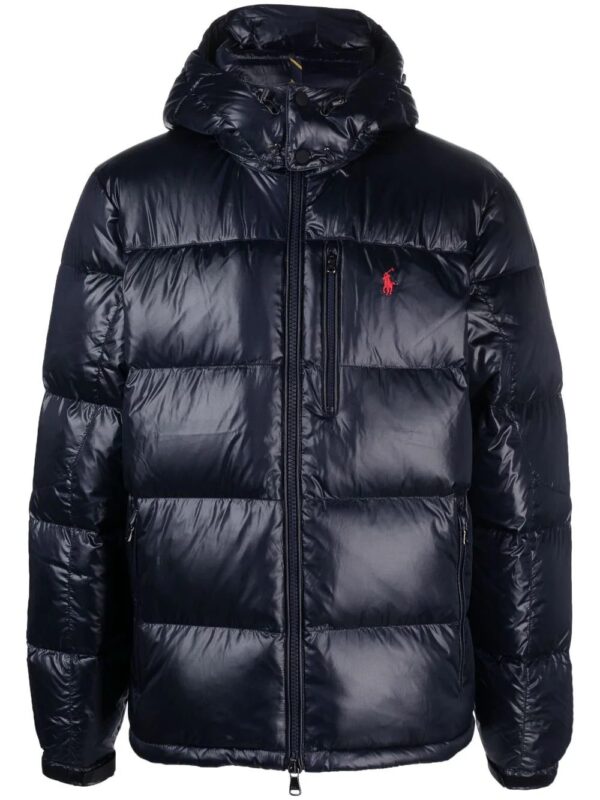 Polo Ralph Lauren  Polo Pony-embroidered hooded puffer jacket