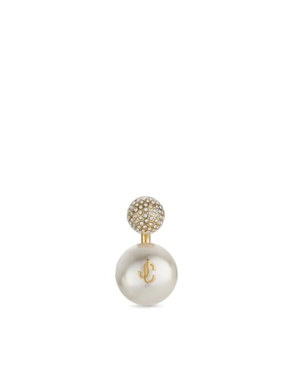 Jimmy Choo  Auri crystal-embellished earring