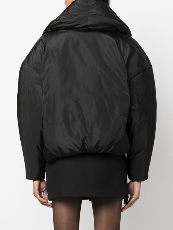 Saint Laurent  shawl-lapel silk oversized jacket - Image 4