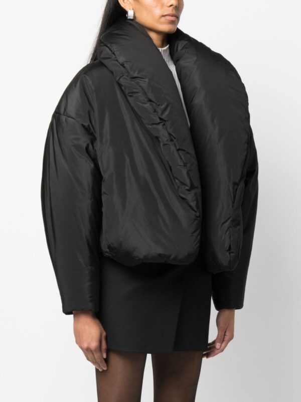 Saint Laurent  shawl-lapel silk oversized jacket - Image 3