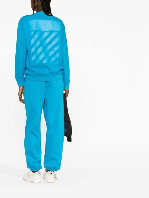 Off-White  logo-embroidered cotton track pants - Image 2
