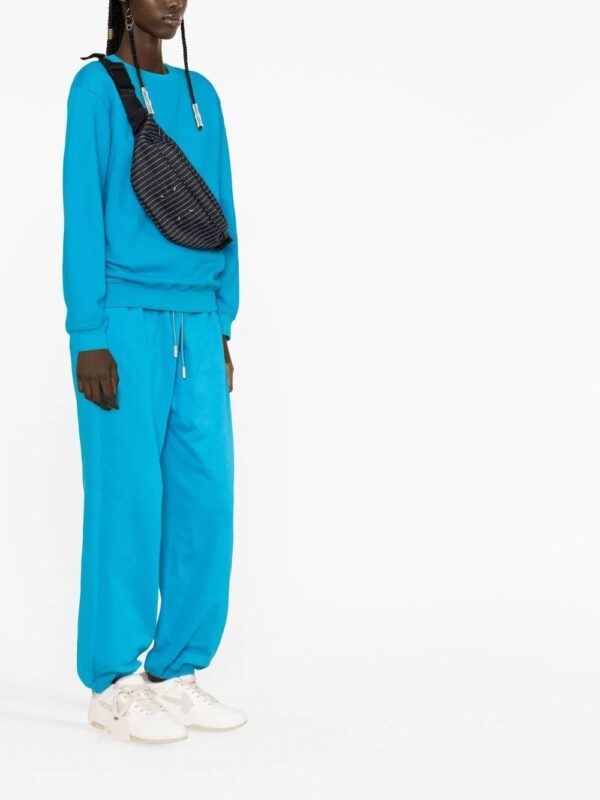 Off-White  logo-embroidered cotton track pants - Image 4