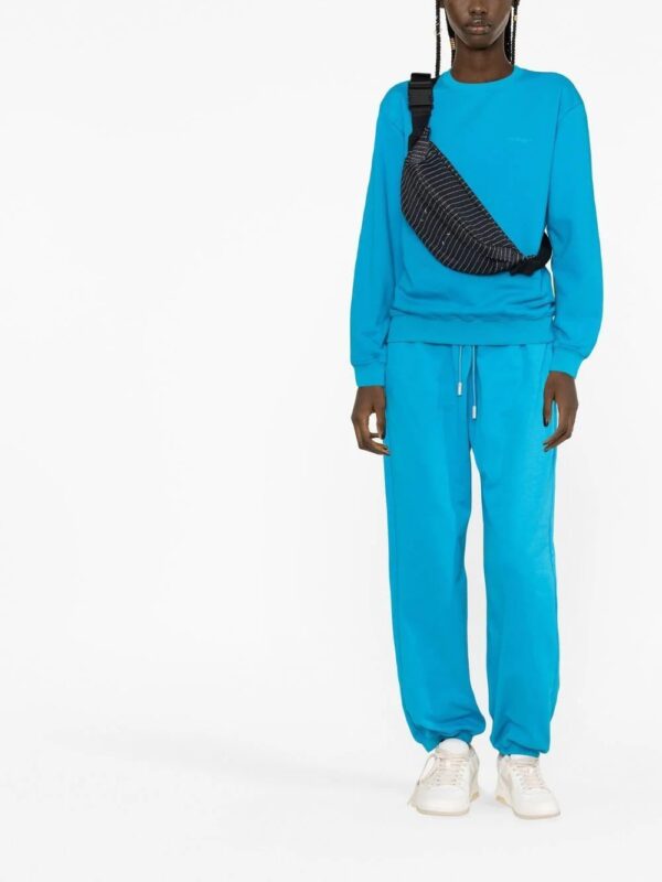 Off-White  logo-embroidered cotton track pants - Image 3
