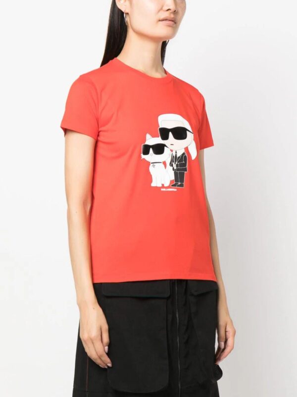 Karl Lagerfeld  Mini Karl print T-shirt - Image 3