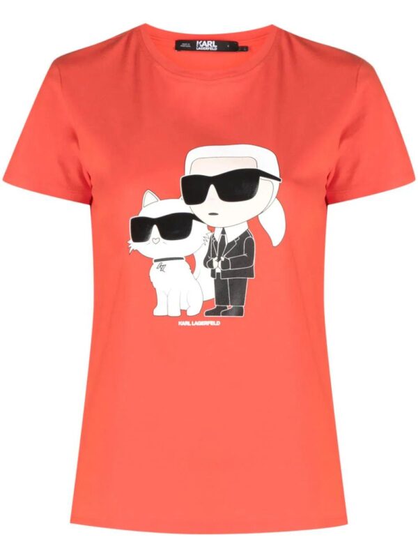 Karl Lagerfeld  Mini Karl print T-shirt