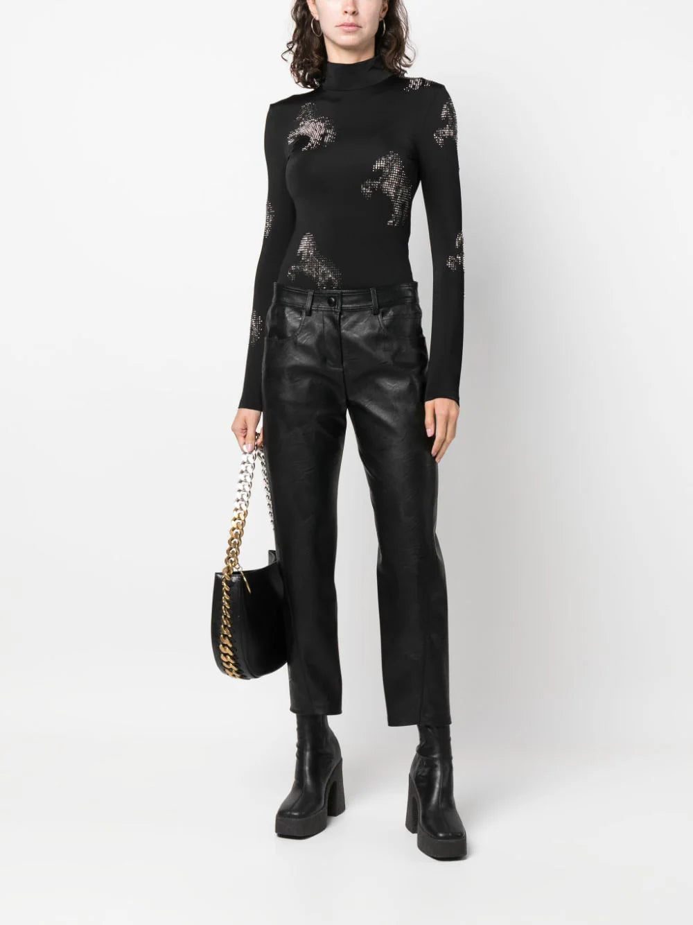 Stella McCartney  stud-embellished horse-motif top - Image 2
