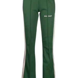 Palm Angels  logo-print flared track pants