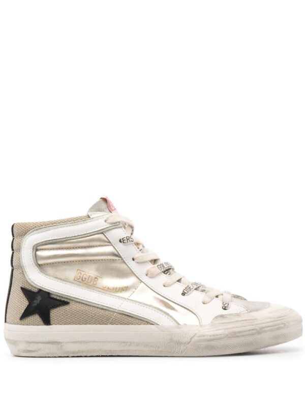 Golden Goose Slide leather sneakers