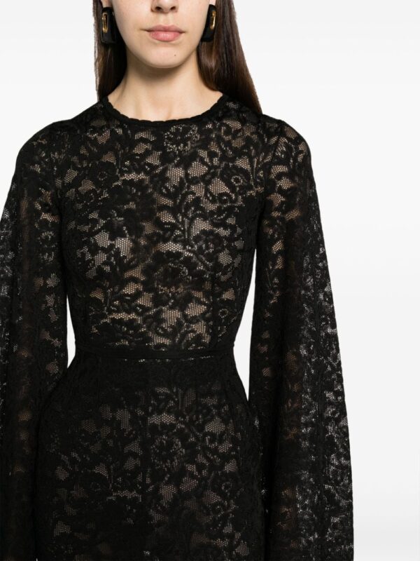 Dolce & Gabbana wide-sleeve lace minidress - Image 5