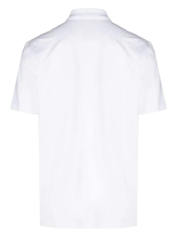 HUGO  half-zip cotton-blend polo shirt - Image 2