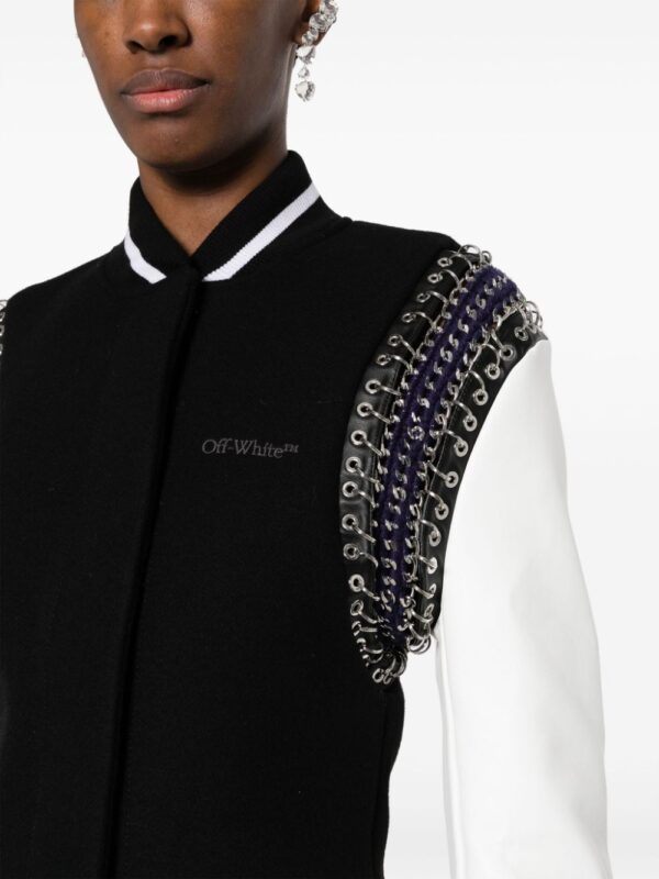 Off-White Lea embellished minidress - Image 5