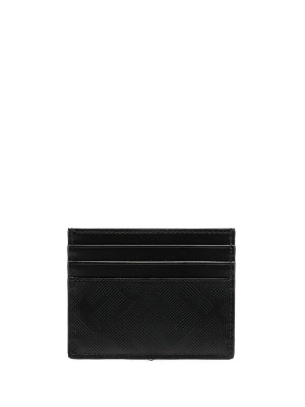 FENDI logo-embossed leather cardholder - Image 2