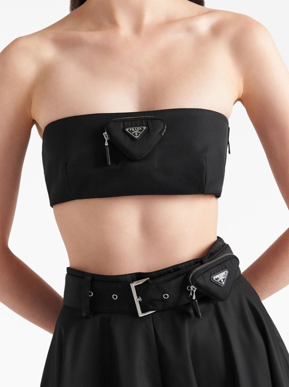 Prada Re-Nylon bandeau bra - Image 4