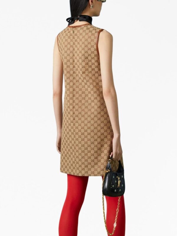 Gucci  GG canvas minidress - Image 4
