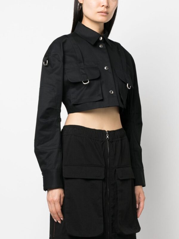 Off-White  cropped cotton jacket - Image 3