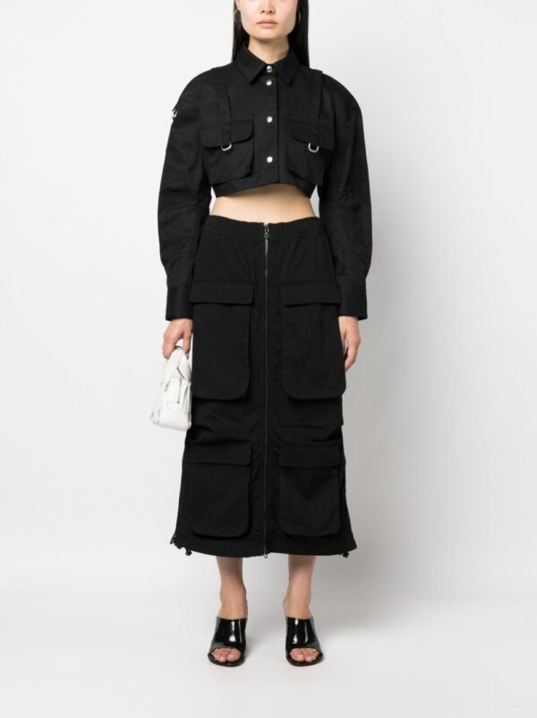 Off-White  cropped cotton jacket - Image 2