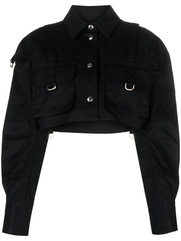 Off-White  cropped cotton jacket