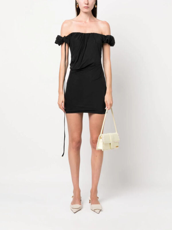 Jacquemus  La Robe Ciceri draped minidress - Image 2
