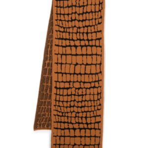 Versace  logo-appliqué jacquard scarf