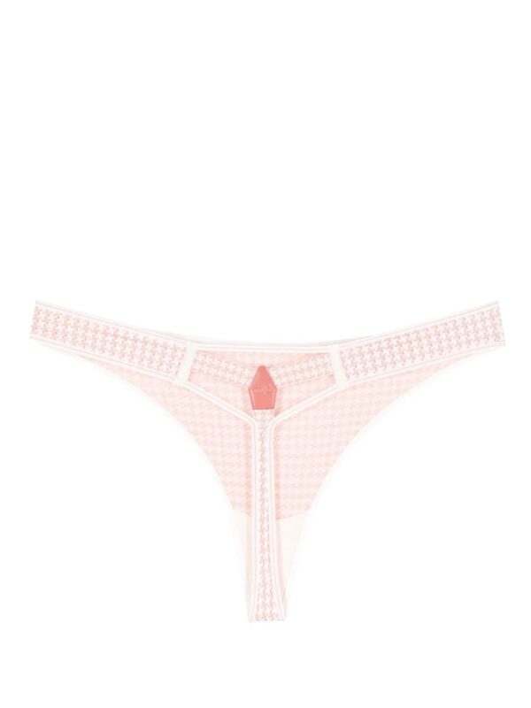 Marlies Dekkers  Gloria houndstooth-pattern thong - Image 2