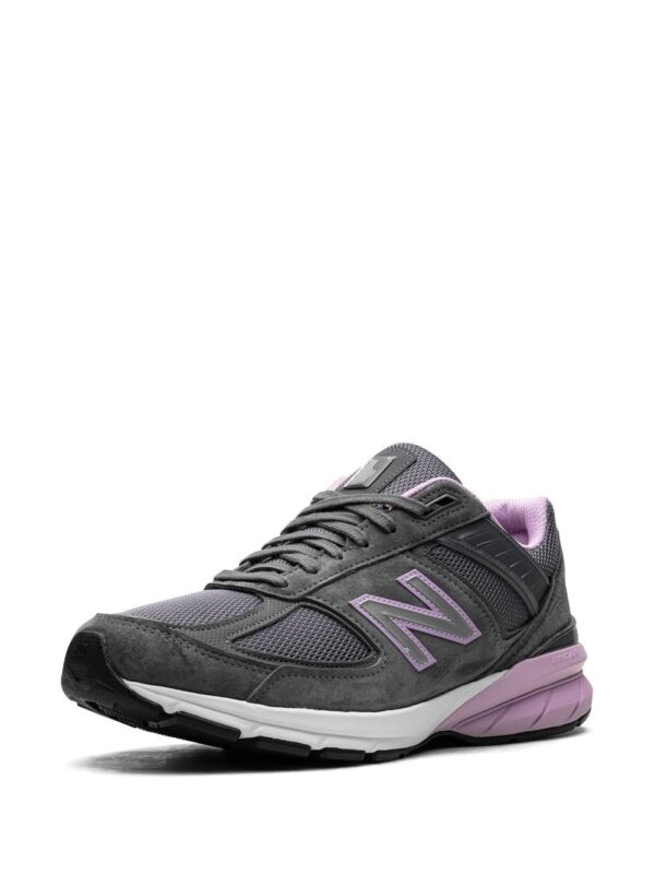 New Balance 990v5 "MiUSA Lead Dark Violet Glow" sneakers - Image 5