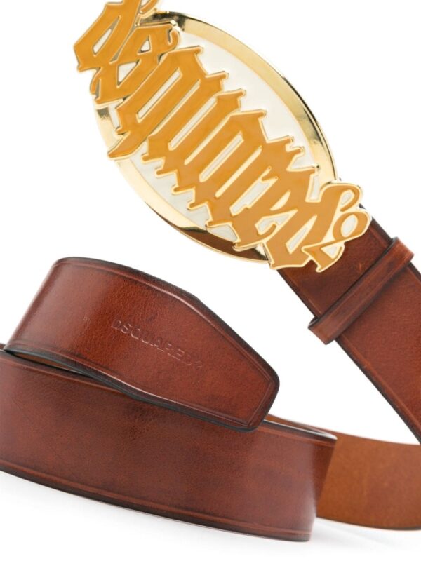 Louis Vuitton logo-plaque leather belt - Image 2