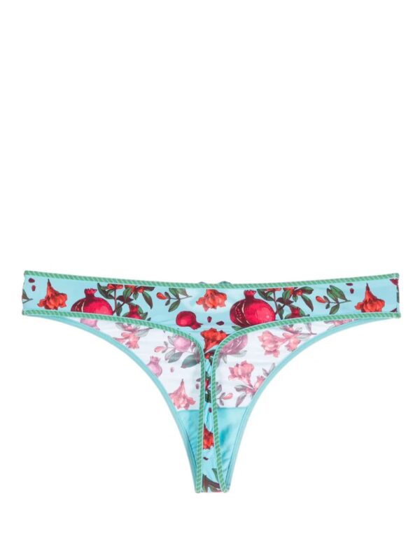 Marlies Dekkers  Forbidden fruit-print glitter thong - Image 2
