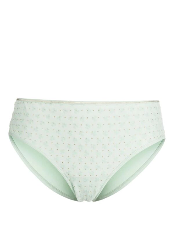 Marlies Dekkers  Lucky Clover patterned-jacquard mesh thong