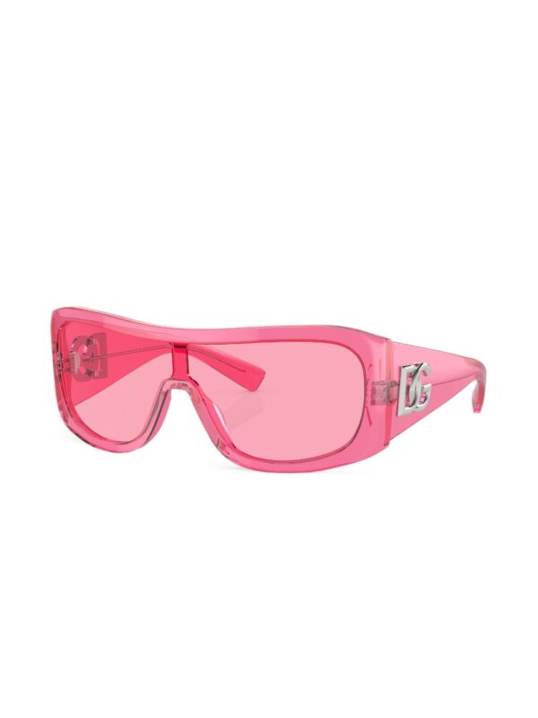 Dolce & Gabbana Eyewear shield-frame tinted sunglasses - Image 2