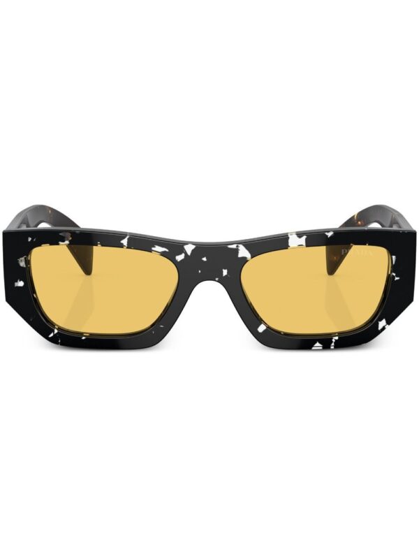 Prada Eyewear tortoiseshell-effect geometric sunglasses